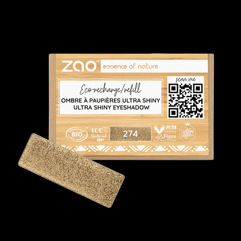 Zao 長方礦物眼影補充裝 Rectangle Eyeshadow Refill